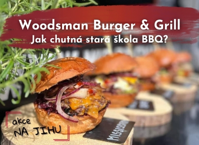 Jak chutná stará škola BBQ? Zažijte atmosféru a kulturu Texasu s Woodsman Burger & Grill kdekoliv chcete.